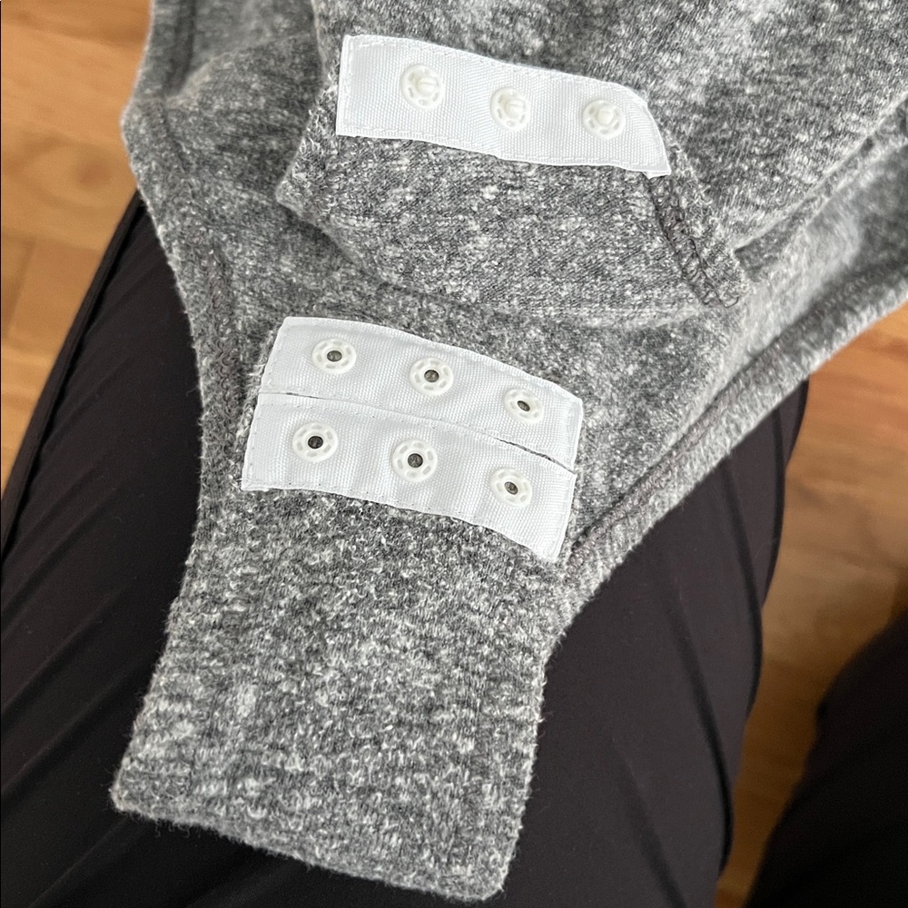 Madewell - Song Scoop Bodysuit - Heather Smoke - Picture 9 of 11